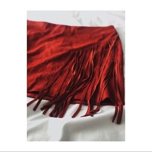 Forever 21 Fringe Skirt.